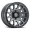 Icon Vehicle Dynamics 17 X 8.5 COMPRESSION 6 X 5.5IN 4.75INBP 0MM OFFSET- TITANIUM 2017858347TT - alternate 1